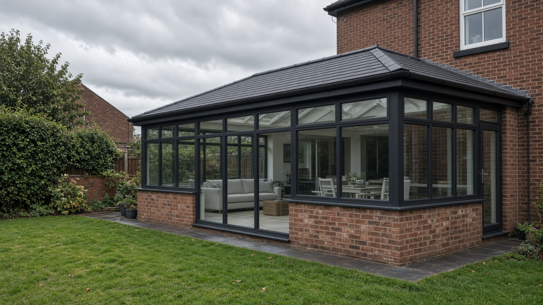 Tiled roof